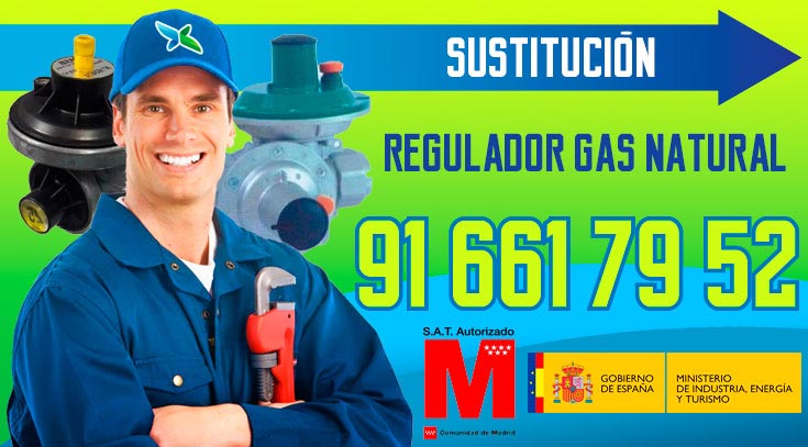 sustitución regulador gas natural en Fuencarral sustitución regulador gas natural en Fuencarral